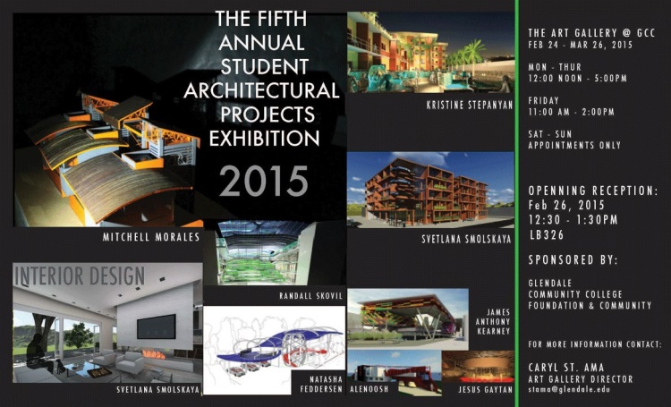 The Fifth Annual Architectural Student Projects Exhibition