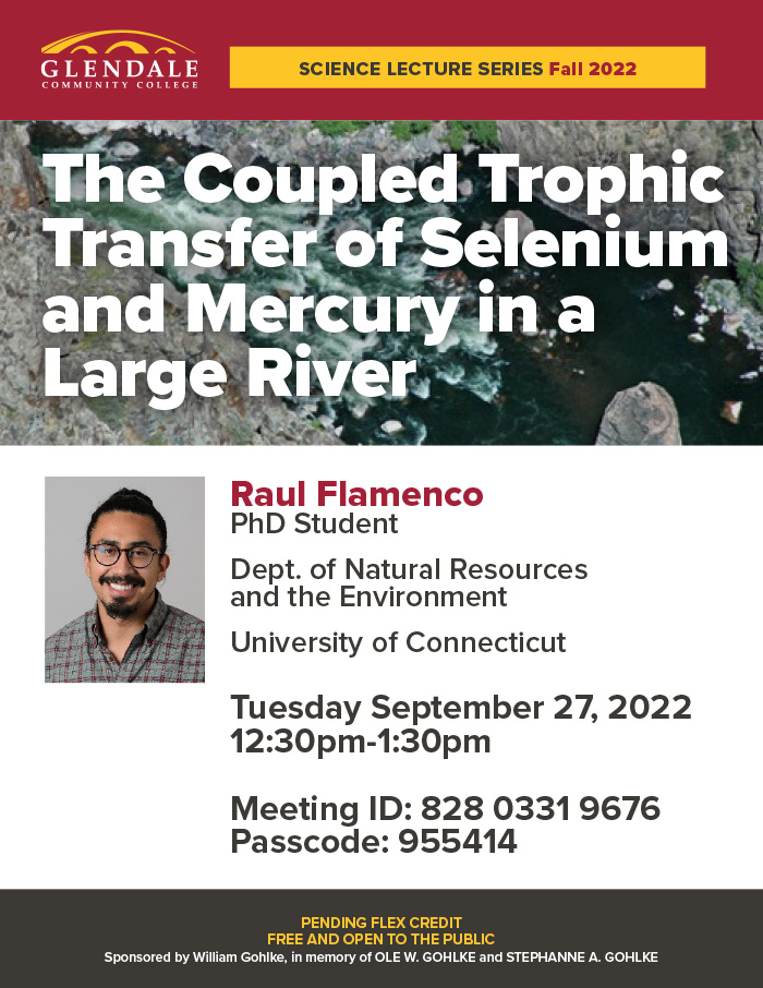 Fall 2022 Science Lecture Series flyer