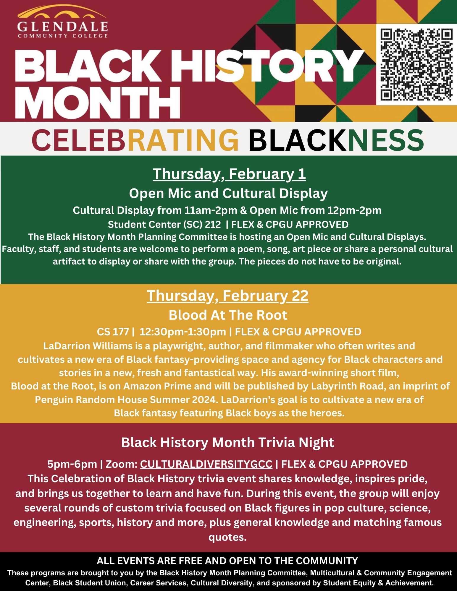Black History Month Celebrate Blackness